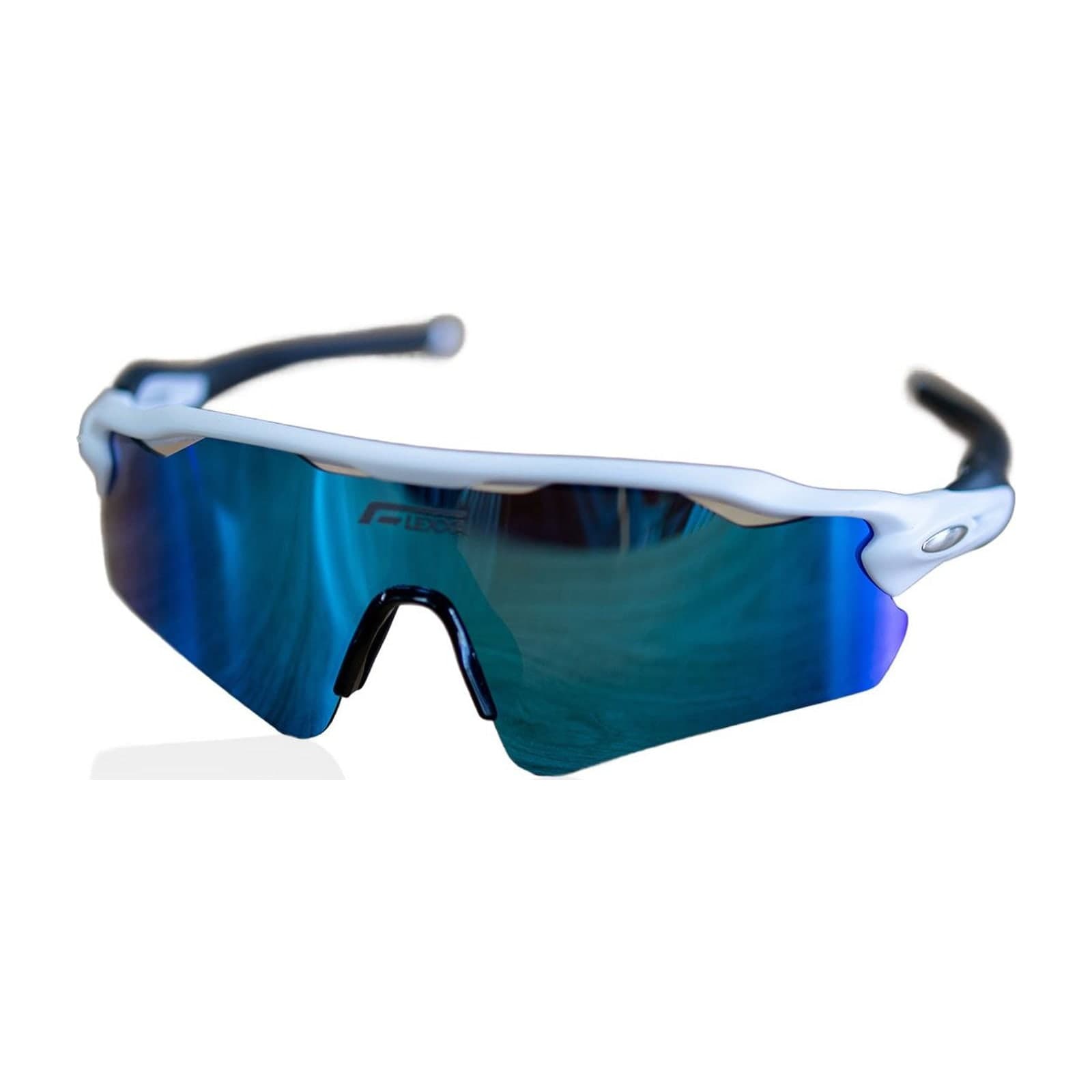 Flexxa Spectra Zebra frame with Aqua Lens